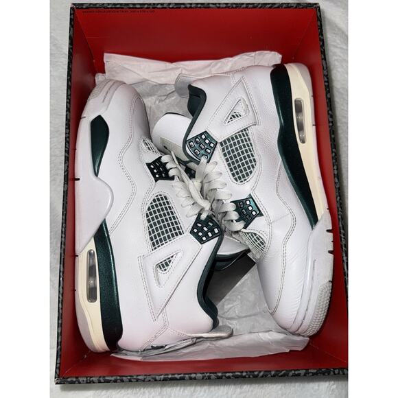 Nike Air Jordan 4 Retro Oxidized Green Men's Size 8